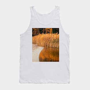 The beach in autumn Tank Top